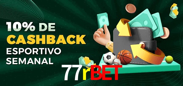 10% de bônus de cashback na 77rbet